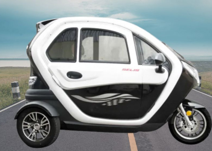 Kabin Tertutup dan Tembus 100 Km Sekali Cas! 5 Motor Listrik Roda 3 Kabin Tertutup dengan Daya Angkut Besar