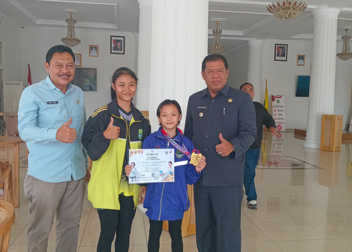 Rindu Lionne Messi Raih Emas di Kejuaraan Dunia Karate U-10 di Jakarta