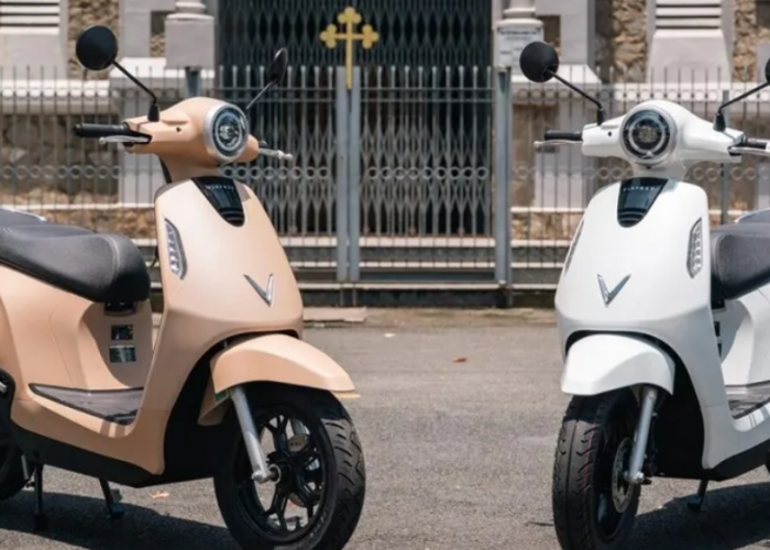 Bukan Motor Biasa, VinFast Evo Grand Punya Jarak 262 Km, Body Stylish dan Tampilan Elegan Bergaya Retro