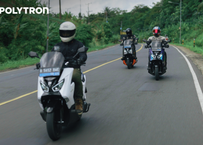 Jarak Tempuh Motor Listrik Polytron Fox 350 Tembus 130 Km, Ideal untuk Ojol dan Aktivitas Harian