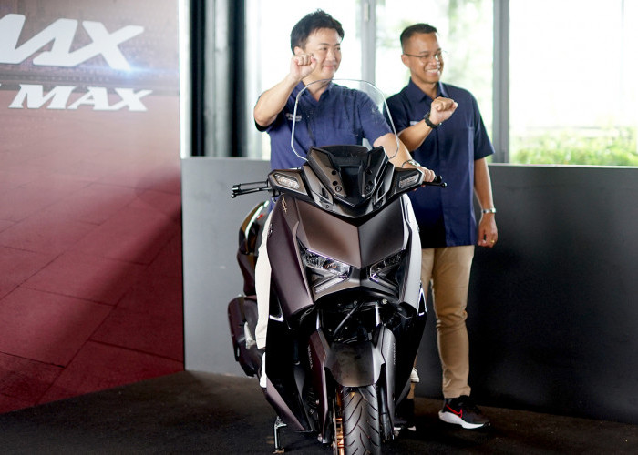 Jadi Kado Akhir Tahun, Yamaha Luncurkan Varian XMAX Tech MAX 