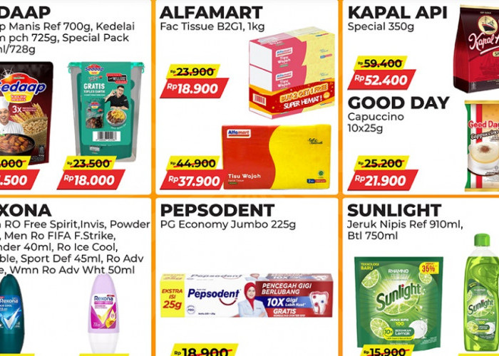 Promo Alfamart Hari Ini Senin 3 November 2025, Susu hingga Mie Instan Banting Harga Gede-gedean