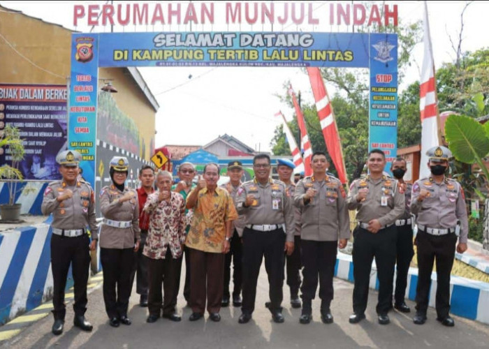 Perum BTN Munjul RW 13 Wakili Jabar sebagai Kampung Tertib Lalu Lintas  