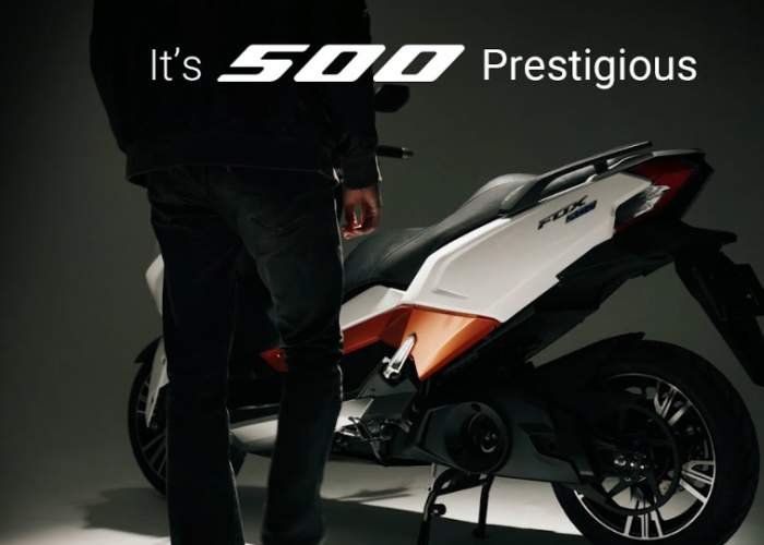 DP 20 Persen Kredit Motor Listrik Polytron Fox 500, Desain Mirip Yamaha NMAX Cicilan Ringan Mulai Rp850 Ribuan