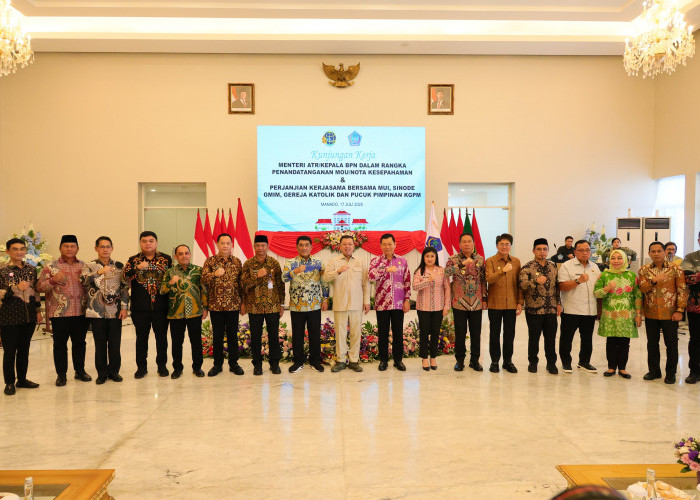 Menteri Nusron dan Kepala Daerah Sulut Sepakat Jaga Ekosistem Tata Ruang dan Percepat RDTR