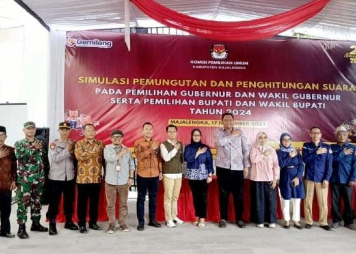 KPU Gelar Simulasi Pemungutan dan Penghitungan pada Pilkada Serentak 2024