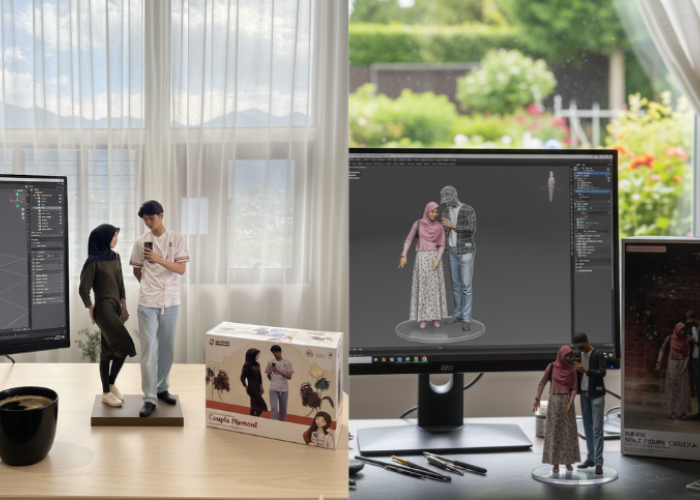 Tutorial Cara Ubah Foto Jadi Miniatur AI, Cukup Copy Paste Prompt Google Gemini Langsung Jadi