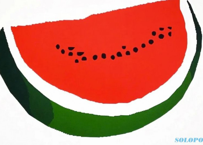 Semangka Jadi Simbol Dukung Palestina