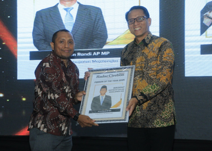 Birokrat Visioner Majalengka Raih Person Of The Year 2025