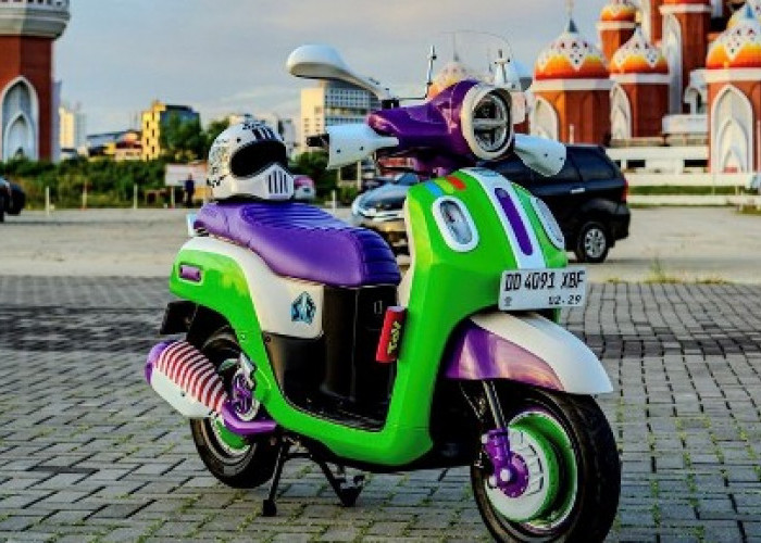 Kreativitas Tanpa Batas! Yamaha Fazzio Hybrid Tampil Anti-Mainstream Lewat Ragam Modifikasi Penuh Karakter