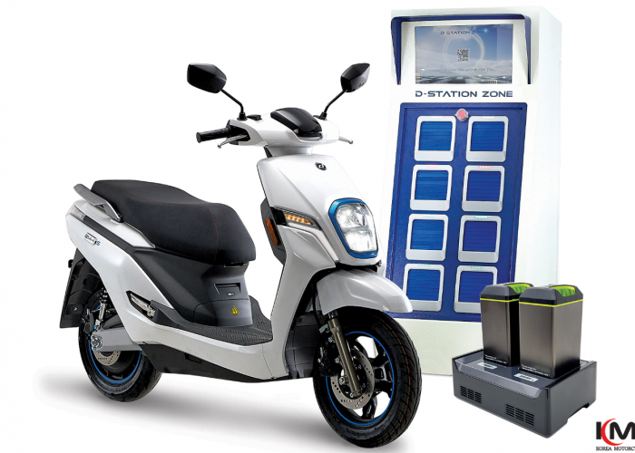 Jarak Tempuh 120 Km dan Kecepatan Maximum 80 Km/Jam, Inilah Motor Listrik Korea Yang Bikin Produsen China dan 