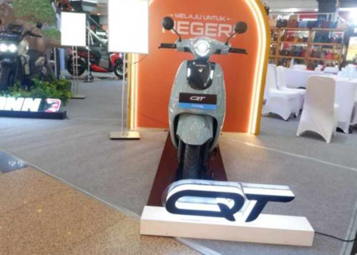 Motor Listrik Indomobil eMotor QT & QT Pro Meluncur, Tampilan Futuristik Fitur Kelas Premium Mulai Rp16 Jutaan