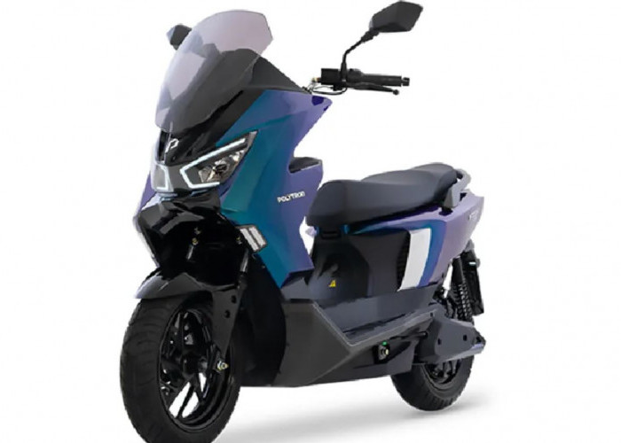 Cuma 15 Jutaan, Ini Motor Listrik Polytron dengan Desain Mirip NMAX, Jarak Tempuh Tembus 130 Km