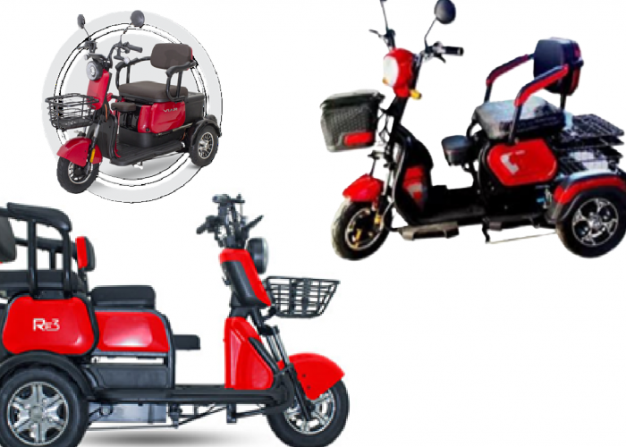 4 Rekomendasi Motor Listrik Roda Tiga, Kapasitas Besar Cocok Buat Aktivitas Harian dengan Harga Terjangkau