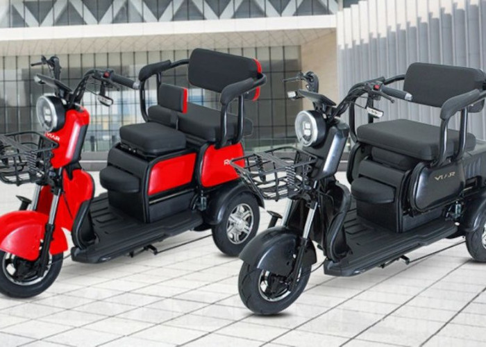 Harga Termurah Rp15 Jutaan, Motor Listrik Roda Tiga Ini Punya Fungsi Lebih Bisa untuk Harian dan Usaha