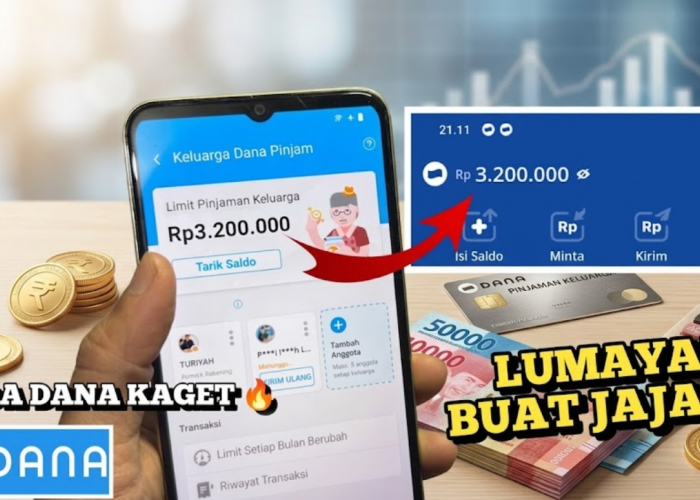 Lewat Aplikasi DANA Bisa Cairin Saldo hingga Rp3 Juta, Begini Caranya Biar Bisa Langsung Cair Dalam 5 Menit