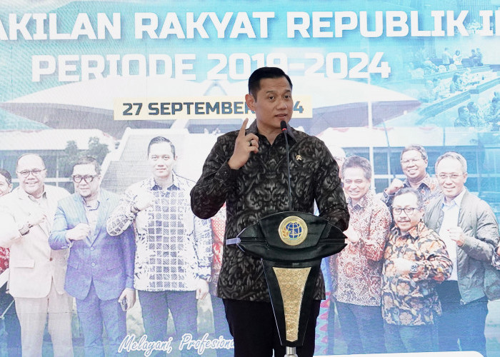 Menteri AHY Sampaikan Apresiasi atas Dukungan Komisi II DPR RI bagi Program Kementerian ATR/BPN