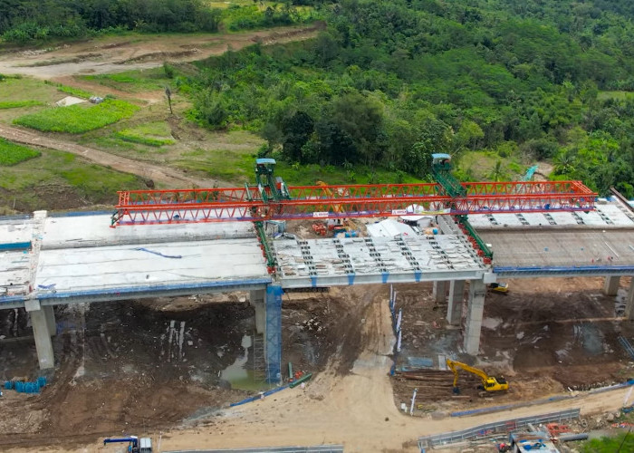 MANTAP! Penampakan Terbaru TOL CISUMDAWU di Jembatan Conggeang, Hampir Tersambung ke Arah Majalengka