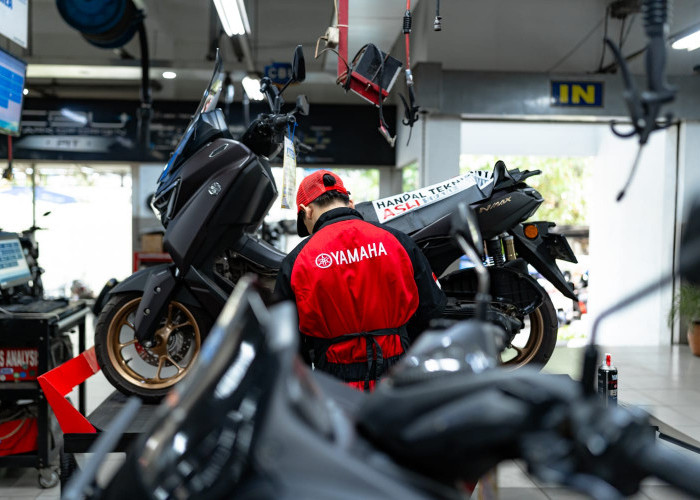 Rajin Servis di Bengkel Resmi Yamaha, Beragam Keuntungan Ini Bisa Didapat Konsumen