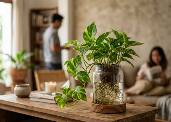 Ruang Kecil Bukan Alasan! Rawat 5 Tanaman Hias Hidroponik Minimalis Ini Untuk Percantik Rumah 