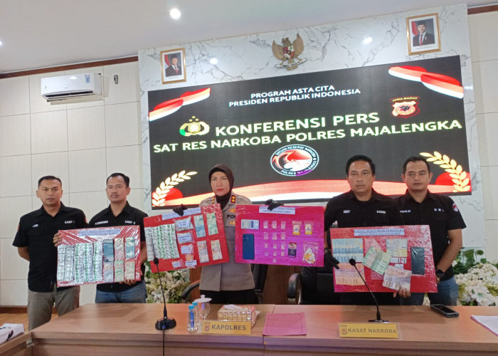 Majalengka Darurat Narkoba, Polres Bongkar Enam Kasus dalam Dua Bulan