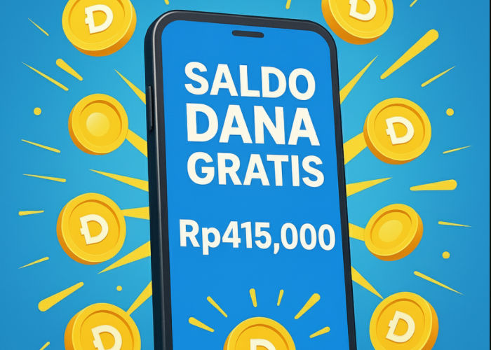Kuotanya Banyak! Klik Link Daget Spesial Hari Ini dan Klaim Saldo DANA Gratis Total Rp415.000 ke Dompet Digita
