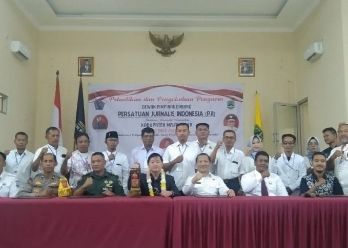 DPC Persatuan Jurnalis Indonesia Majalengka Resmi Dilantik