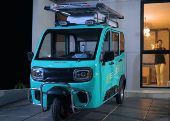 Tabel Angsuran Motor Listrik Roda Tiga Tertutup Selis Bromo Bisa Dicicil Mulai 1 Jutaan, Sudah Dapat AC
