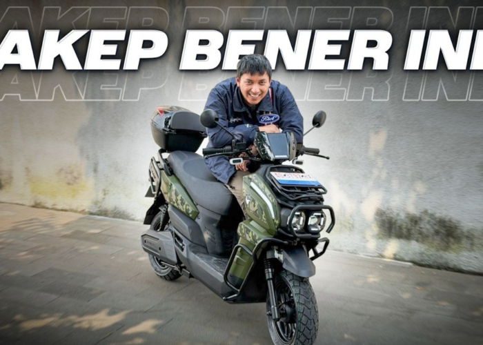 Bisa Bawa Barang 50 Kg dan Kualitas Setara Pabrikan Jepang, Motor Listrik Under Lokal 30 Juta Paling Cakep 