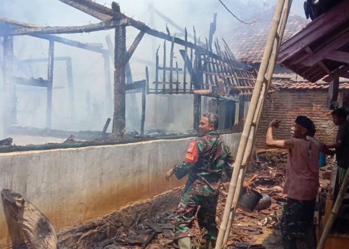 Rumah Warga di Tenjolayar Majalengka Terbakar, Kerugian Ditaksir Rp50 Juta