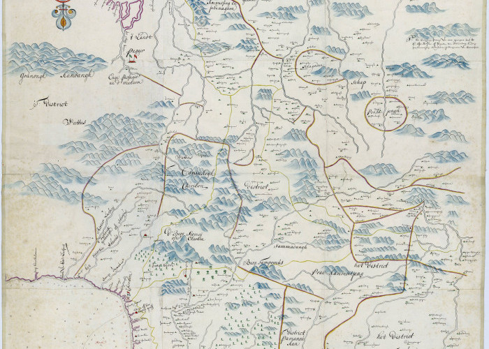 Peta Ini Perlihatkan Cirebon di Bawah Pengaruh Belanda, Bagaimana Majalengka?