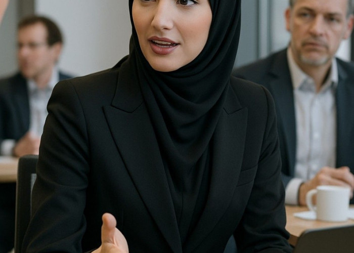 Tampil Beda dengan Prompt Gemini AI Wanita Karir Hijab, Buat Foto Kamu Jadi Terlihat Seperti Bussines Woman 