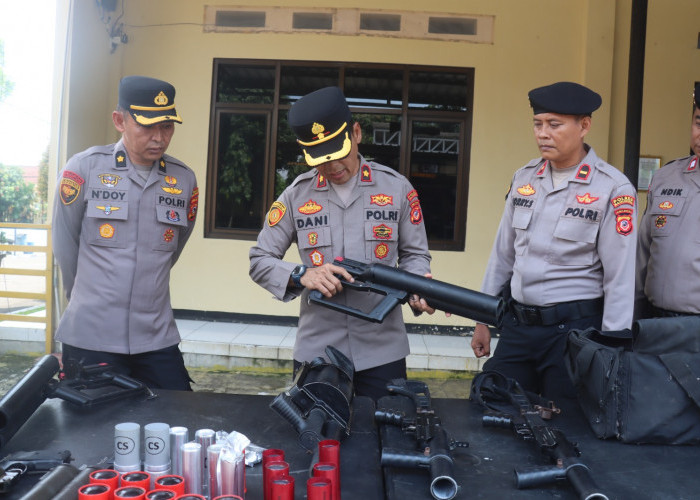 Polres Majalengka Matangkan Pengamanan May Day 2026, Cek Kesiapan Gas Air Mata dan Personel Dalmas
