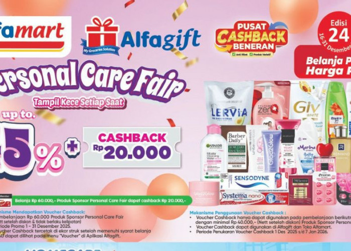 Promo Alfamart 16 Desember Hadir, Diskon Produk Rumah Tangga 40 Persen Bikin Belanja Lebih Hemat