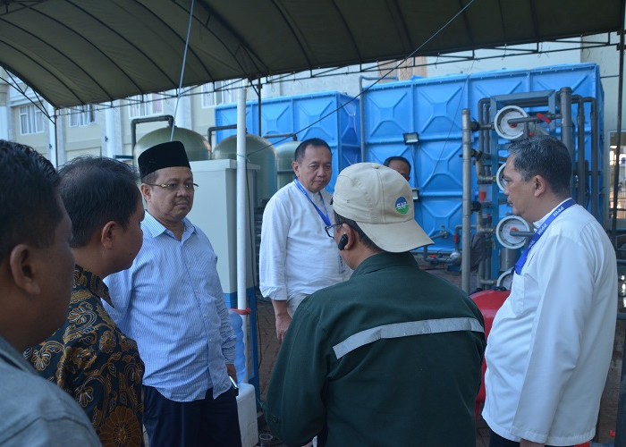  Dirjen PHU Soroti Pengelolaan Air di Asrama Haji Indramayu dan Pemvisaan Haji