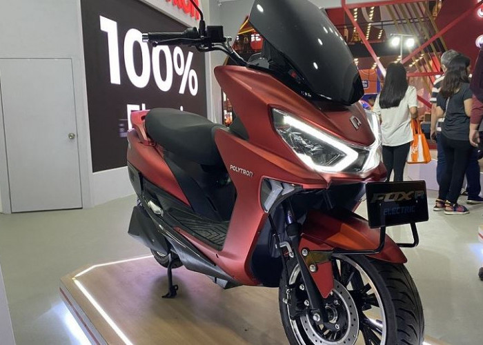 Cicil Cuma 200 Ribuan, Ini Skema Kredit Motor LIstrik Polytron Fox R yang Hampir Kembar dengan Vario