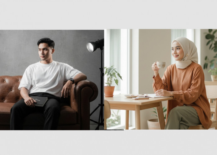 Kumpulan Prompt Gemini AI Foto Wanita Berhijab dan Foto Pria Estetik Terbaru, Serta Panduan Agar Wajah Mirip A