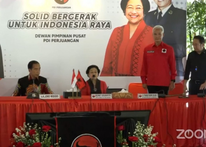 SAH! Ganjar Pranowo Capres PDIP 2023, Diumumkan Megawati, Presiden Jokowi Bilang Begini