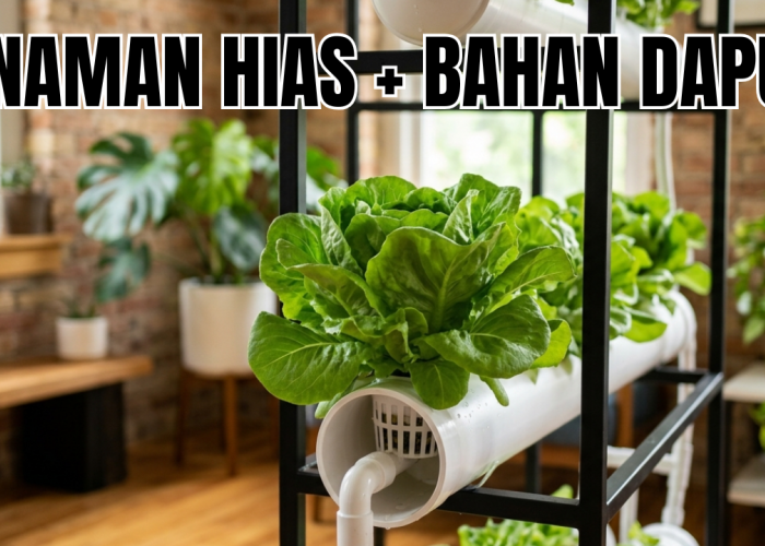 3 Tanaman Hias Hidroponik Dalam Ruangan Ini Bisa Sekaligus Jadi Bahan Dapur! Simak Daftarnya Hanya Disini