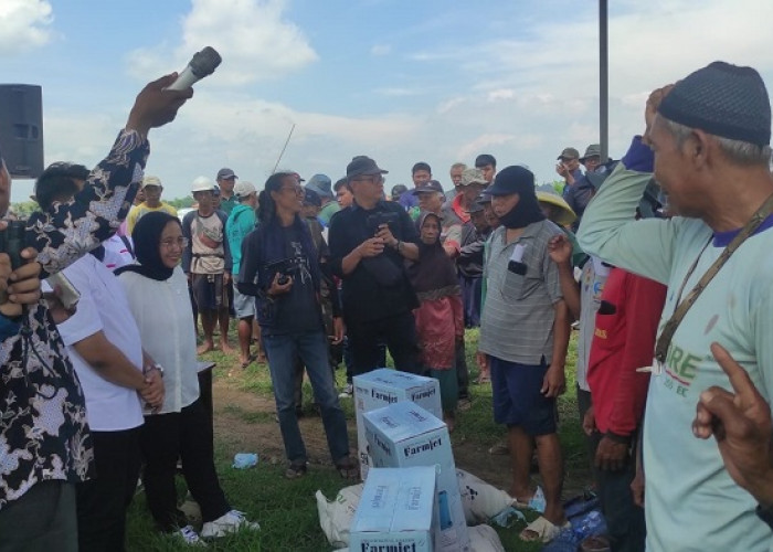 Petani Senang Mendapat Bantuan 10 Ton Pupuk Non-Subsidi dari Yayasan GSN dan PT Atthaya Kemi Mandiri