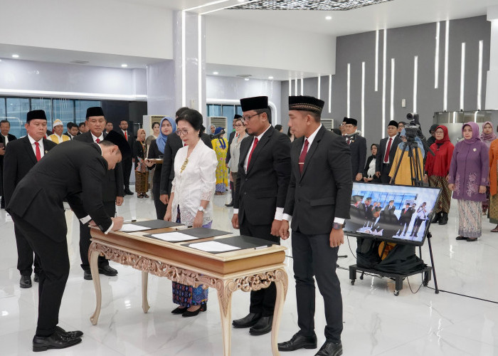 Kementerian ATR/BPN Lantik 67 Pejabat Struktural dan Fungsional