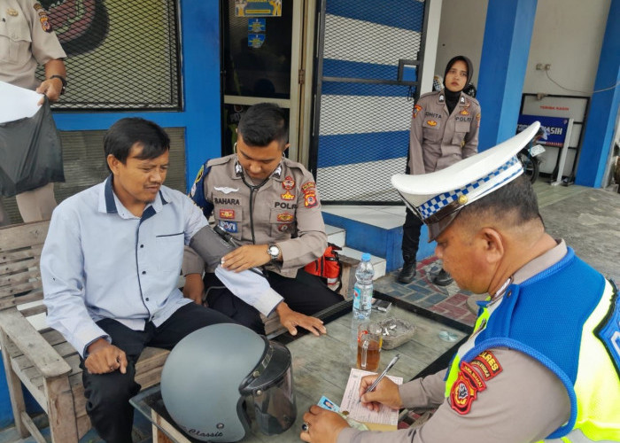 Dokkes Polres Majalengka Gelar Pemeriksaan Kesehatan