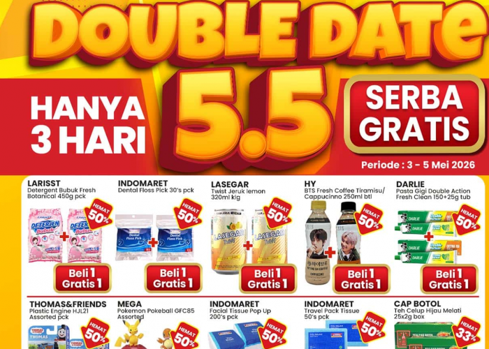 Promo Indomaret Terbaru Minggu Ini, Berlaku hingga 6 Mei 2026 untuk Segala Kebutuhan Harian! 