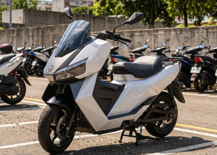 Motor Listrik Buat Ojol Pabrikan Korea Selatan, Ditenagai Baterai 6.000 Watt dengan Jarak Tempuh 100 Km