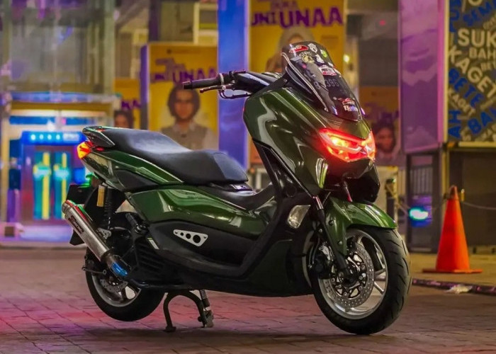 GAHAR! Modifikasi Sepeda Motor Maxi Yamaha dan XSR 155, Pamer Karya di Costumaxi dan Yard Built 2023