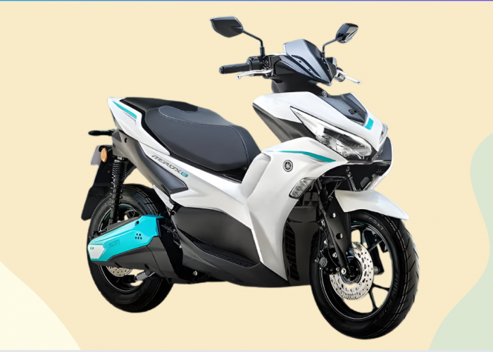 Berapa Harga Motor Listrik Aerox-E? Kendaraan Elektrik Terbaru Yamaha Replika Aerox, Mampu Tempuh 160 KM!