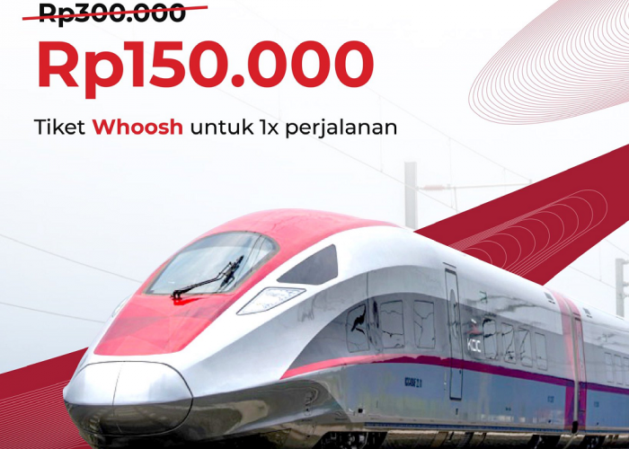Harga Tiket Kereta Cepat Whoosh Jakarta-Bandung, Terlengkap!