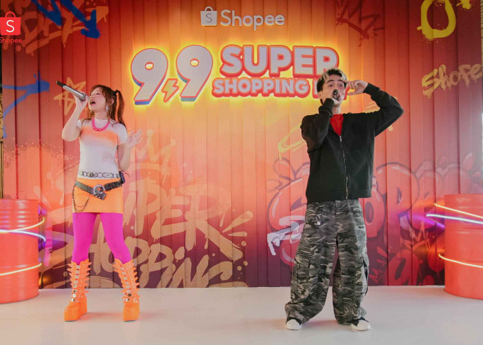 Jutaan Kali Ditonton! 'Kasih Aba-Aba 2.0' Shopee 9.9 x Naykilla & Tenxi Tembus 10 Juta Views