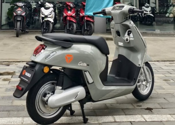 Motor Listrik Yadea Osta Rilis 2 Versi, Standar & Premium, Spek Jempolan dengan Desain Retro Modern
