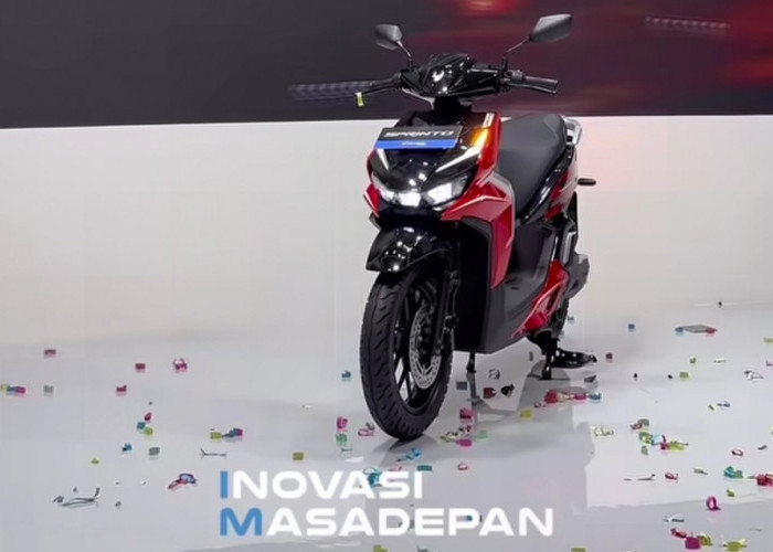 Siap Ramaikan Pasar Motor Listrik Tanah Air, Sprinto Hadir dengan Spek Jarak Tempuh 110 Km Mirip Vario 125